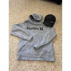 Hurley Boys Hoodie and Hat Bundle Size S-M-L